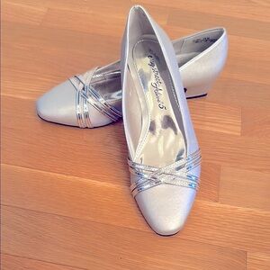 Easy Street Silver Shoes